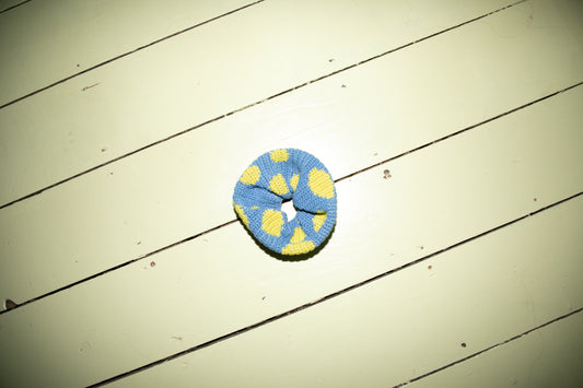 POLKA DOT BLUE & GREEN.