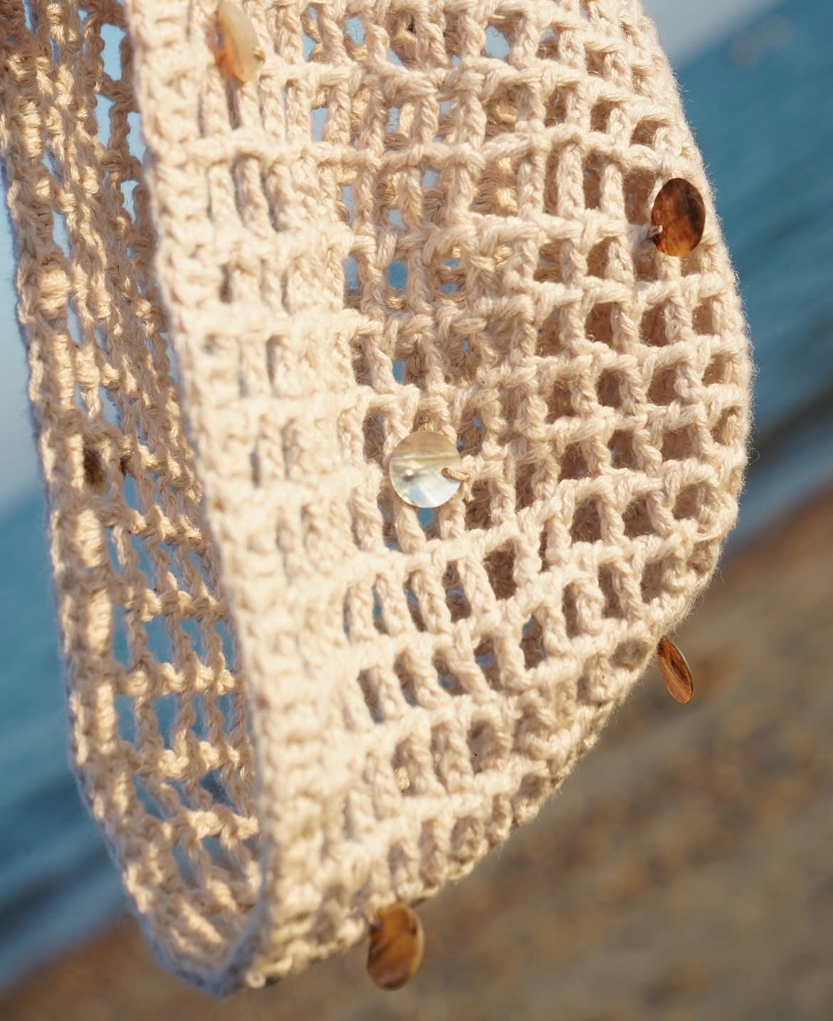 Mother of Pearl Hat